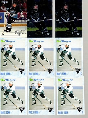Radek Bonk Collection 205 Cards, 34 Different Cards High Beckett Value $47