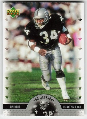 2005 Upper Deck Legends #74 Bo Jackson FOOTBALL Los Angeles