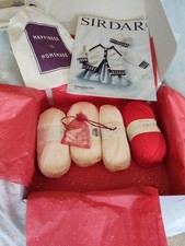 Knit In A Box Baby Girl Kit Knitting Kit , Unused, Sirdar Snuggly DK