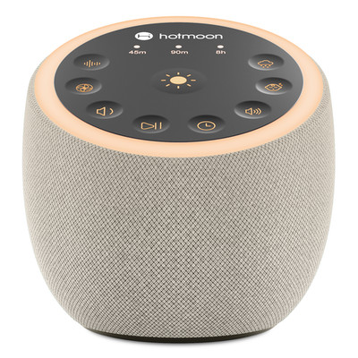White Noise Sound Machine Dual Speaker with 40 Sounds Therapy for Yoga Sleep Aid