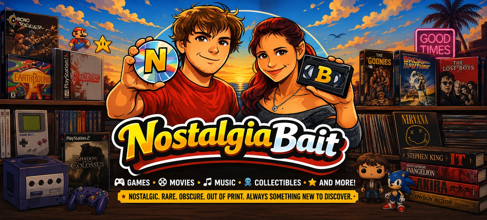 Nostalgia Bait - Games, Movies, Music, Collectibles and More