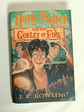 Harry Potter and the Goblet of Fire HC 2000 Scholastic 1st Am Ed DJ Illus