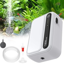 Aquarium Air Pump for 100 gal Fish Tank, Powerful Hydroponic Aerator Pump