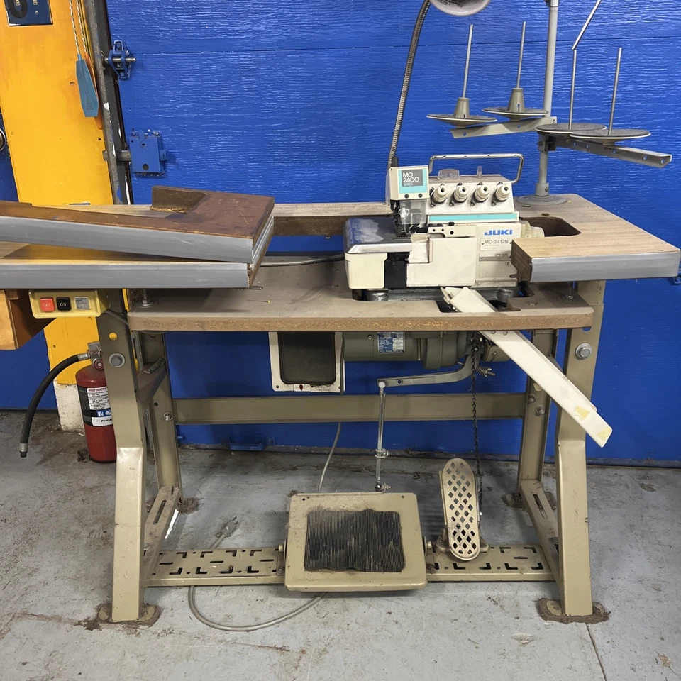 Juki MO 2400 Industrial Overlock Sewing Machine  - Image 3 of 4