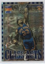 1996 Stadium Club Class Acts Atomic Refractor Patrick Ewing Alonzo Mourning HOF