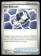 Iron Defender 118/132 - Mega Evolution - Uncommon NM