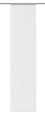 HOME WOHNIDEEN Rideau coulissant décoratif blanc 245x60 cm — Tulle élégant - Photo 1/4