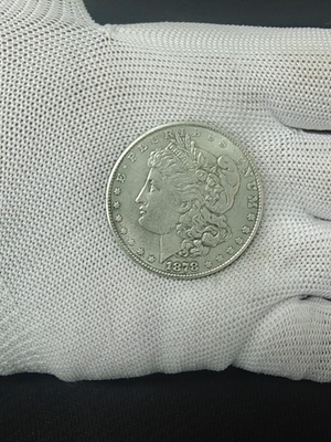 #ad #ad 1878 CC Morgan Dollar BU Uncirculated Mint State 90% Silver $1 US Coin $63.16