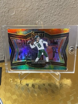 2024 Panini Select - Field Level Aaron Rodgers #462 Tie-Dye Prizm /25