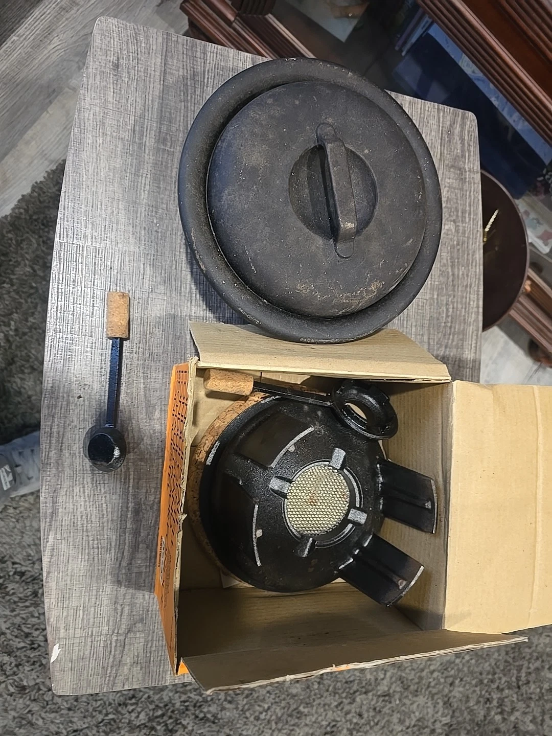 Fondue Pot Set Cast Iron Made in Denmark IKEA *CQ
Opens in a new window or tab