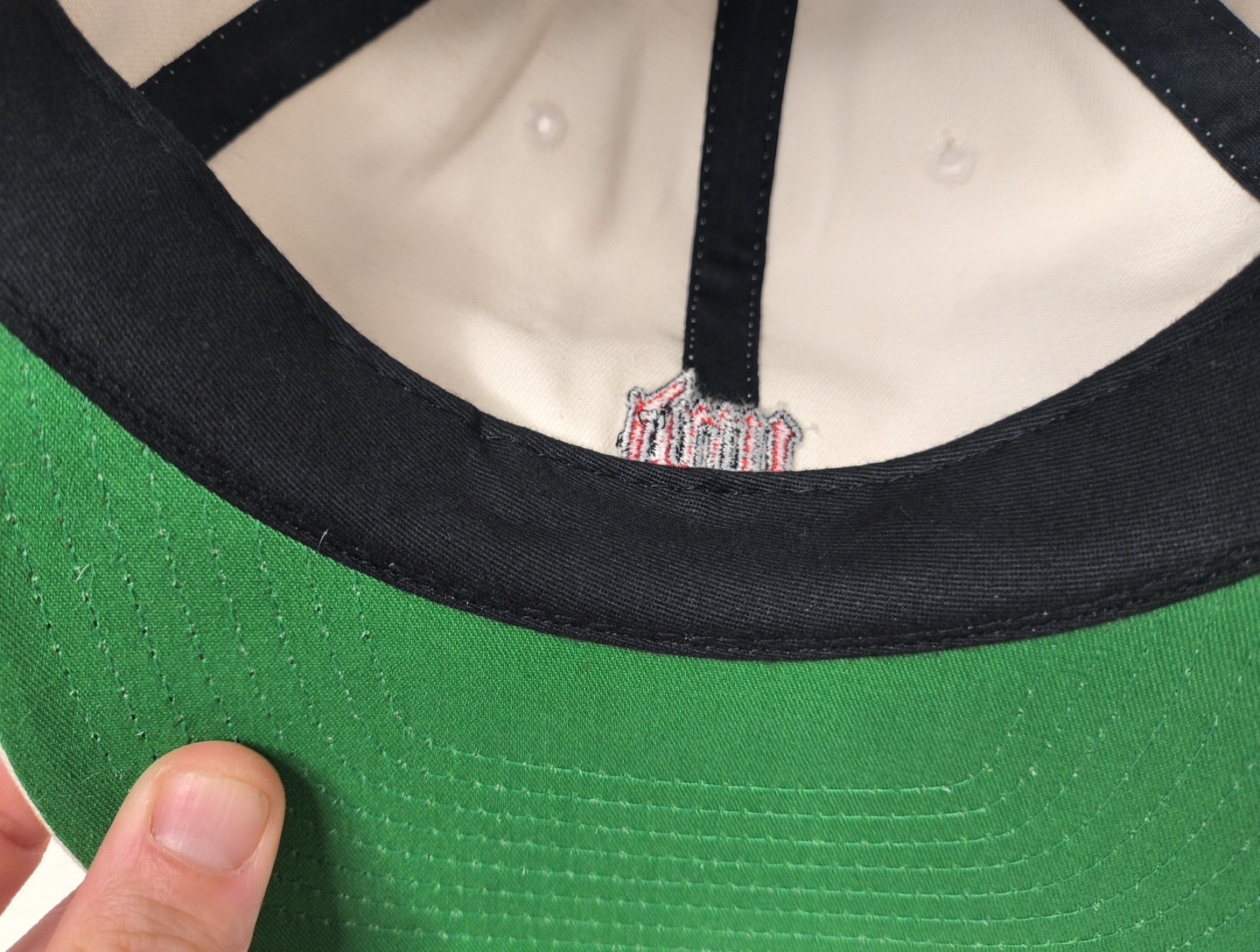 RARE Undefeated Escobar Strapback Cap Hat - White - image 7