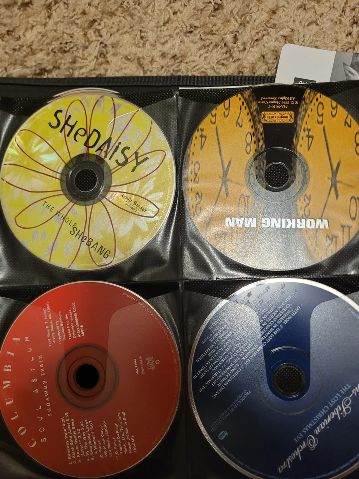 VTG Mixed BIG Lot CD lot 80s 90s Collection Case Logic Case. OVER 100 CD'S.  — 第 3/4 张图片