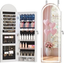 Wall Mounted Jewelry Organizer Lockable, 43'x16' Door Hanging