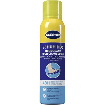Scholl Fresh Step Schuhspray 150 ml 48H Geruchsstopp Fußdeo Frische Duft Spray