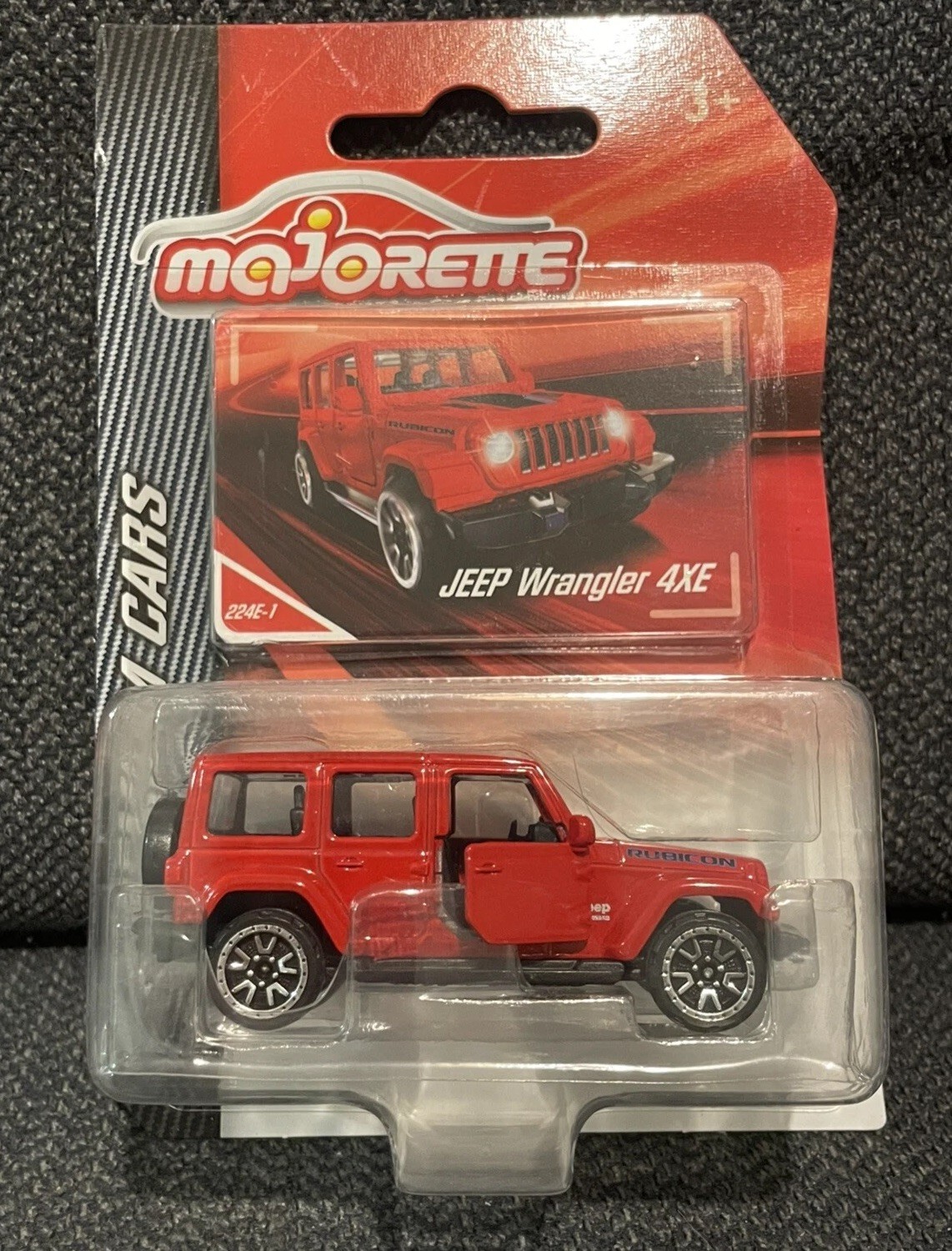 Modellino Majorette Jeep Wrangler 4XE 1/64 3 Inches Metal Nuovo Scatola 2025