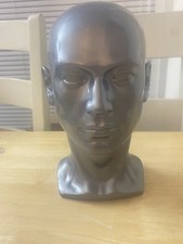 SOPORTE PARA PELUCAS, NUEVO, CABEZA GRIS, SOPORTE PARA PELUCAS, CABEZA DE MANIQUÍ
