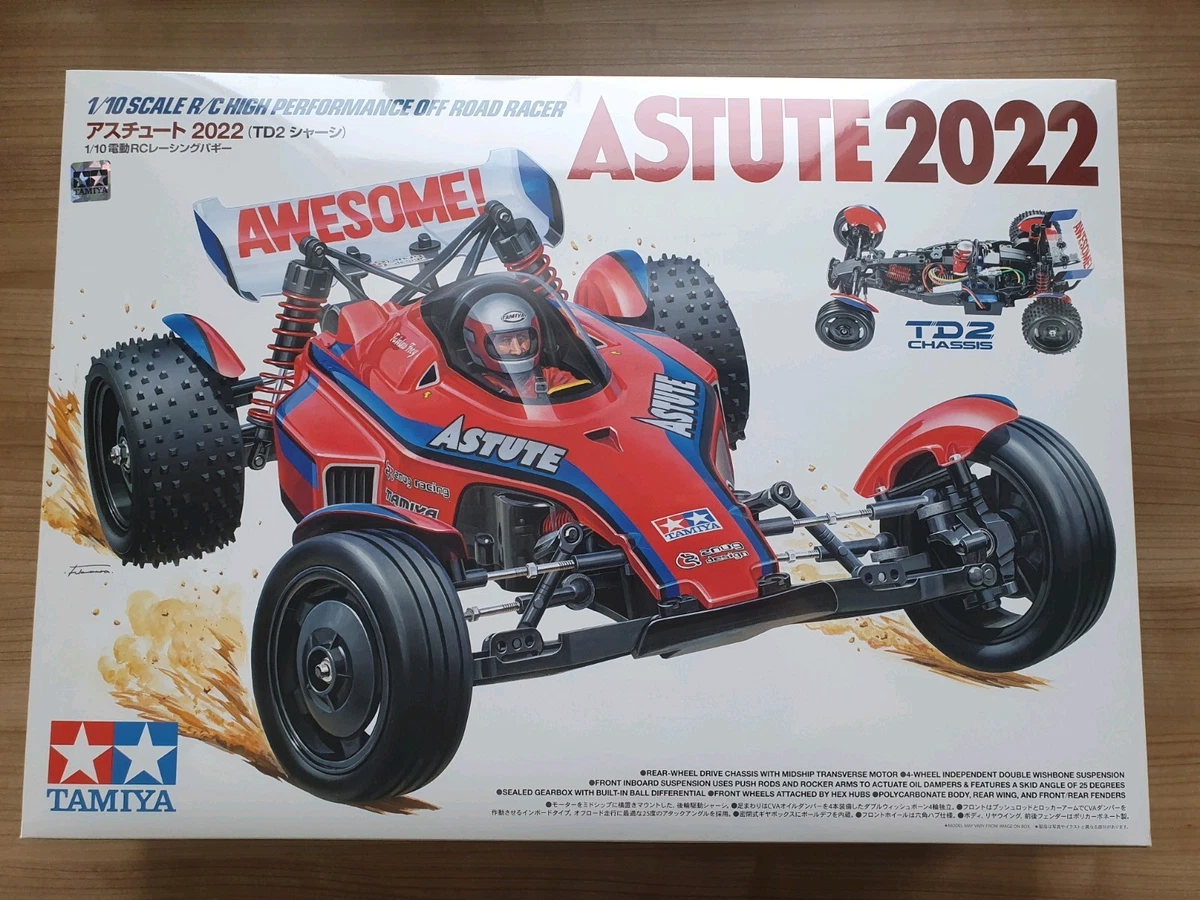 Kit Tamiya TT Super Astute 1/10, Voiture RC à Assembler, Réf 47381, Neuf