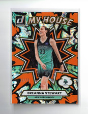 2025 Panini Donruss My House Orange Fireworks /75 #8 Breanna Stewart