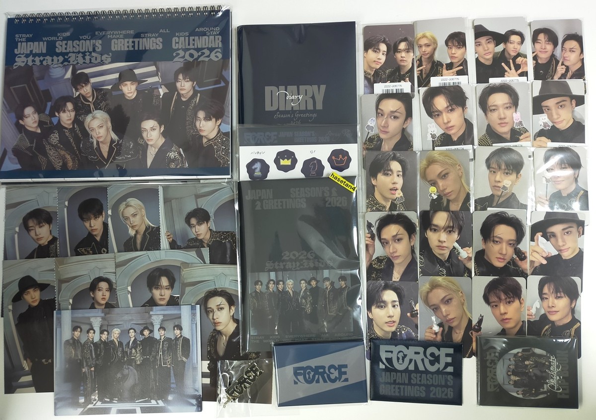 STRAY KIDS SKZ 2026 SEASON'S GREETINGS “FORCE” MEMBER SET POB
