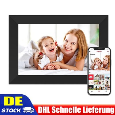 Digitaler Bilderrahmen FRAMEO WLAN 32GB Digitaler Fotorahmen 10,1 Zoll 1280x800