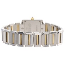 Cartier Tank Fran aise SM W51007Q4 Combination SS YG from JAPAN 3