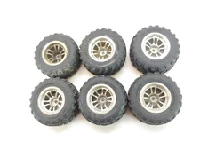 6x HPI Racing Yokohama 1/10 Stadium Truck Tires on 12mm Hex Wheels from MT 2
