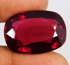 Certified 100.05 Ct Natural BURMA Pigeon Blood Red Ruby Unheated Loose Gemstone