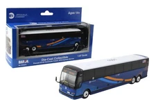 Daron Prevost X3-45 Commuter Coach: MTA Express Service Bus, with Die-Cast