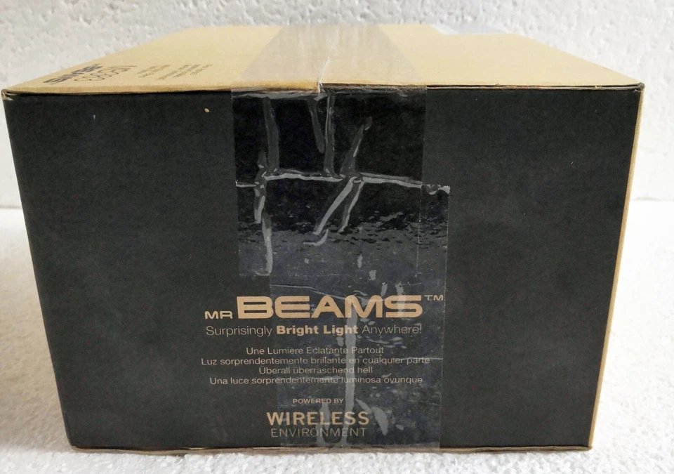 Mr. Beams Motion-Activated Wireless LED Spotlight- 3-Pack 300 Lumens White - Image 4 of 4