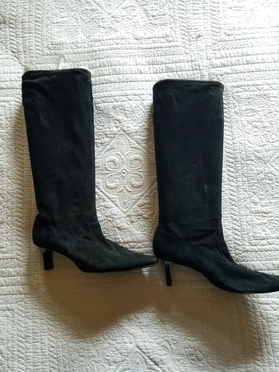 Peter kaiser 2025 black suede boots