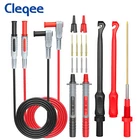 Multimeter Automotive Test Leads Kit with Wire Piercing Clip Puncture Probes