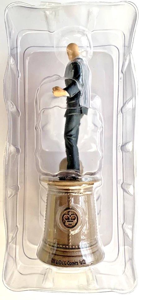 Pieza de ajedrez de metal Eaglemoss DC Lex Luthor sin usar, en caja ¡Nunca abierta envío gratuito! Foto 2 de 4