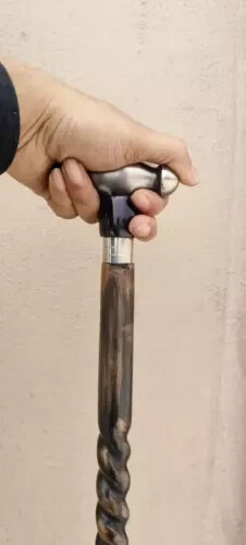 Walking Cane Hammer Designer Solid Head Handle An… - image 4