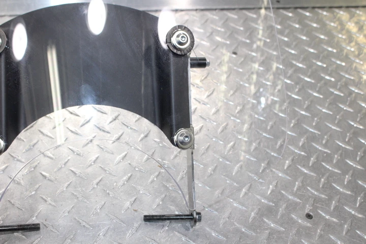 Kawasaki W650 2000 parabrisas parabrisas Foto 3 de 4