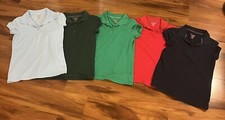 Cat  Jack School Polo Shirt Girls Size L 10/12 Navy,Green,Blue,Red  All 5 