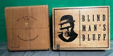 Blind Man's Bluff  2022 Limited Release Wood Cigar Box & COA Cigar box