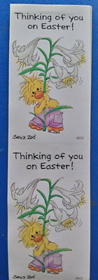 SUZY'S ZOO ''THINKING OF YOU ON EASTER!'' STICKER MODULE #9803