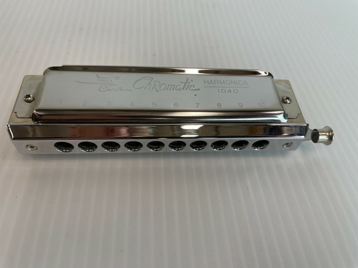 Swan Chromatic 1040 Harmonica W/ Case | eBay