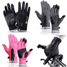 Windproof Winter Gloves Touch Screen Cycling Ski Warm Mittens for Cold Weather