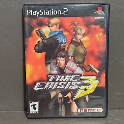 Time Crisis 3 PlayStation 2 PS2 Game
