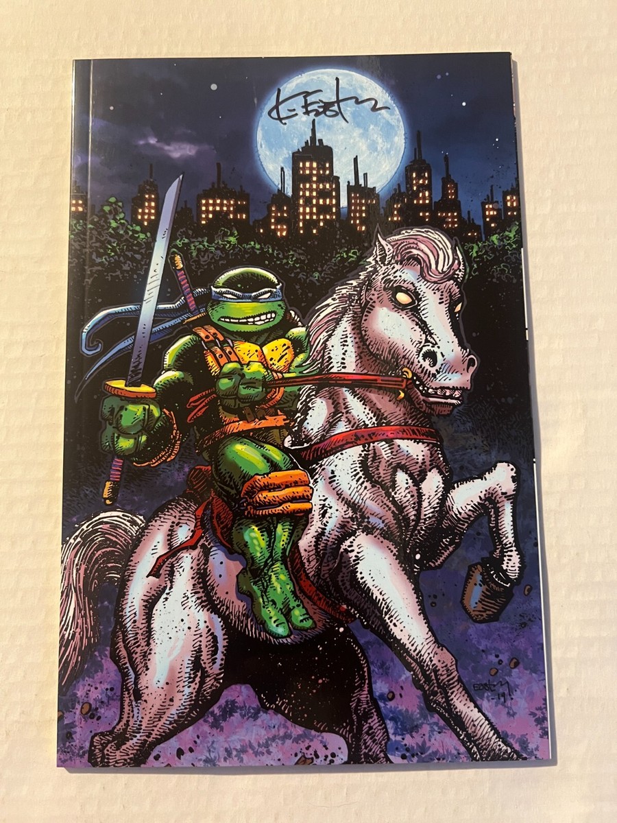 TEENAGE MUTANT NINJA TURTLES #99 SIGNED KEVIN EASTMAN VARIANT
