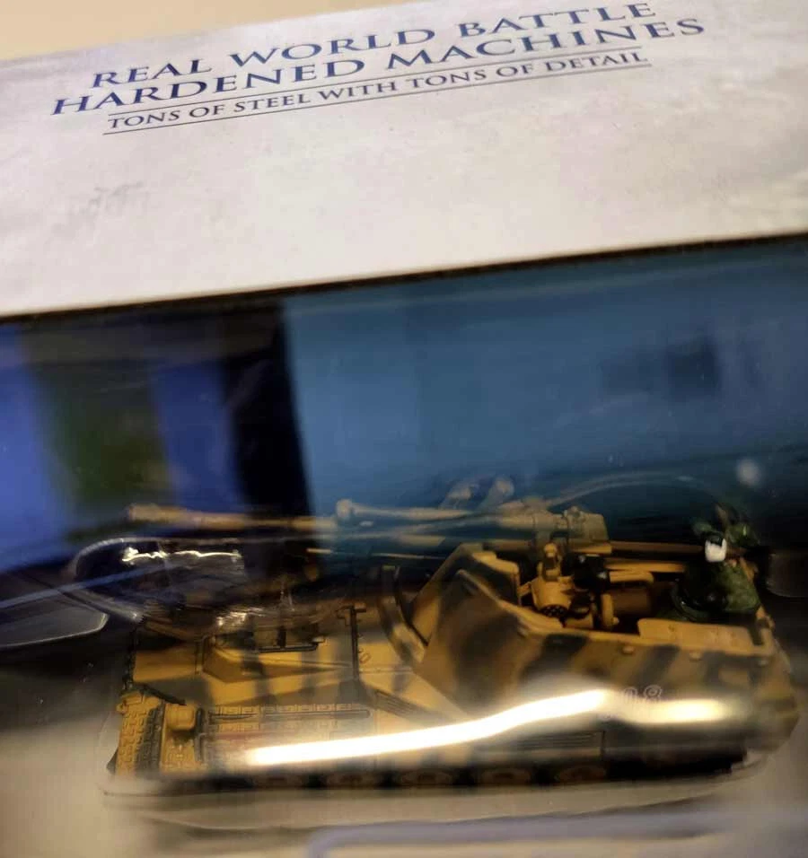 Forces Of Valor Unimax German Obice Vespa Ungheria 1945 Tank 1:72 Pronto - Immagine 2 di 2