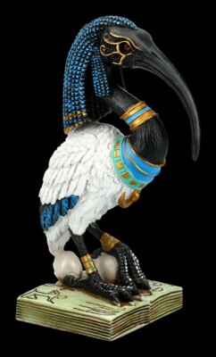 Thot Figur by Stanley Morrison - Fantasy Ägyptische Gottheit Dekostatue