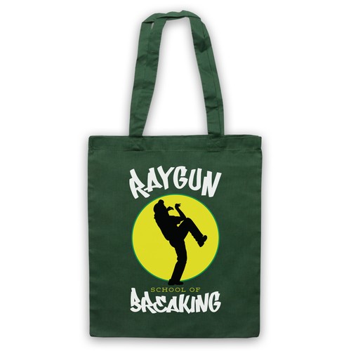 Raygun School Of Breaking Breakdancing Breakdancer Canvas Tote Bag Shopper - Picture 2 of 14