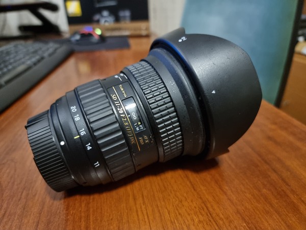 Objetivo Tokina 11-20 at-x pro DX F2.8 para Nikon, como nuevo