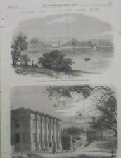 Sydney New South Wales  Australia 1861 vintage print