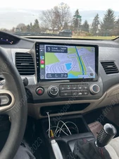 For Honda Civic 2006-2011 CarPlay Android 15 Car Stereo Radio GPS WiFi RDS 2+32G