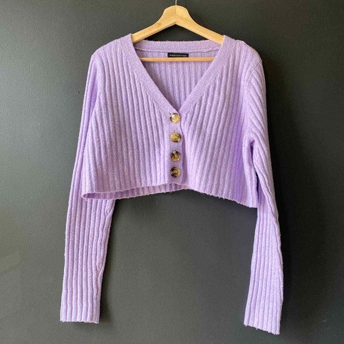 Urban Outfitters Lilac Ribbed Cropped 