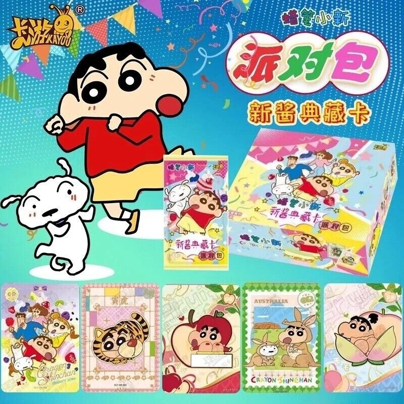 KAYOU Crayon Shin-chan Party Collection Trading Cards ACG Anime