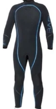 Bare 3mm Reactive, Men's Full Wetsuit Size L, (Black and Blue)